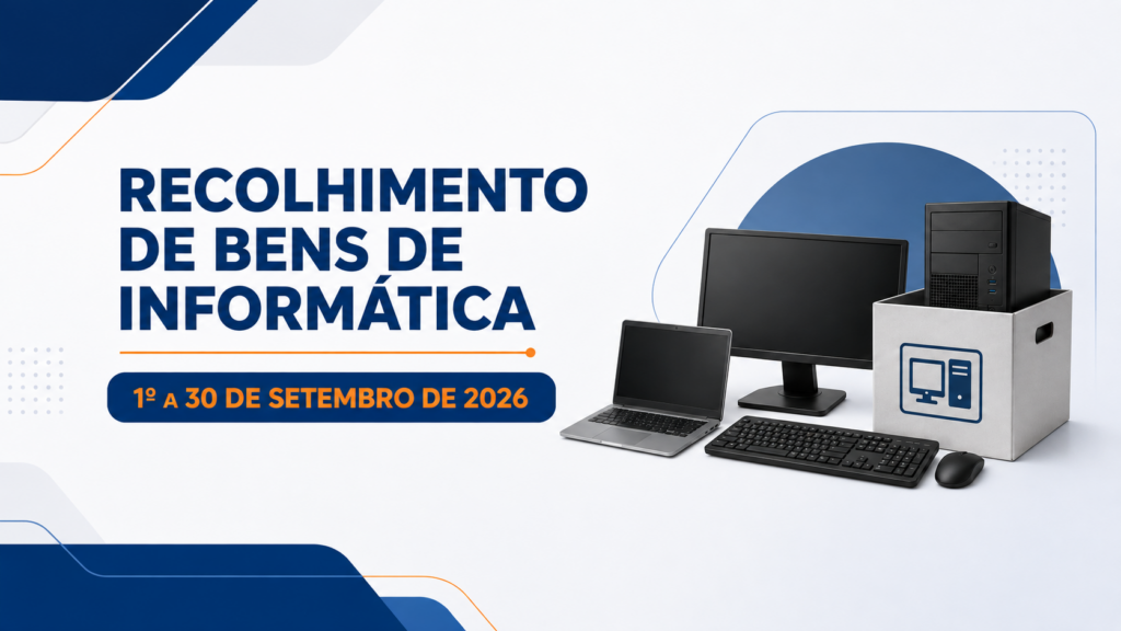 DGLP abre período para solicitação de recolhimento de bens de informática
